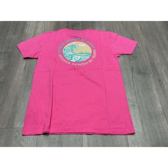 NWT VastLife Womens Graphic Print T-Shirt Short Sleeve Crew Neck Pink Size M - Picture 2 of 11